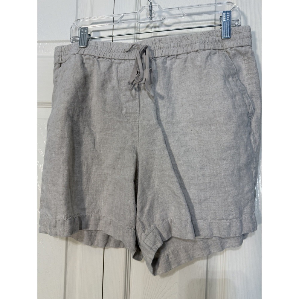 Talbots Women's Beige 100% Linen Size Large